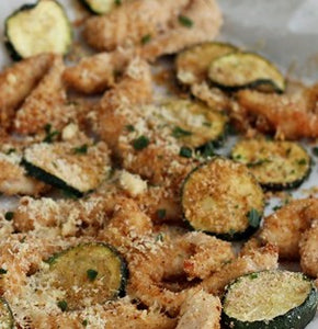 FRANGO COM COURGETTES na Air Fryer