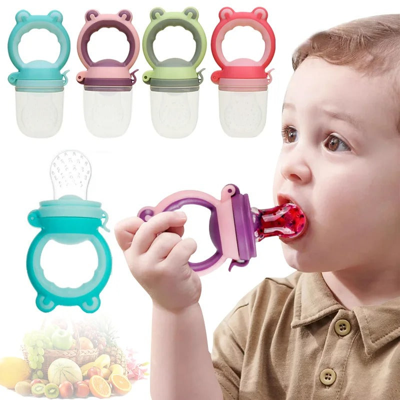 Ciuccio in Silicone per Frutta - Nutrizione Sicura e Divertente per il Tuo Bambino!