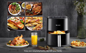 Fritadeira Proscenic T22 Air, capacidade de 5 LT, potência de 1700 W, Smart Touch LCD 