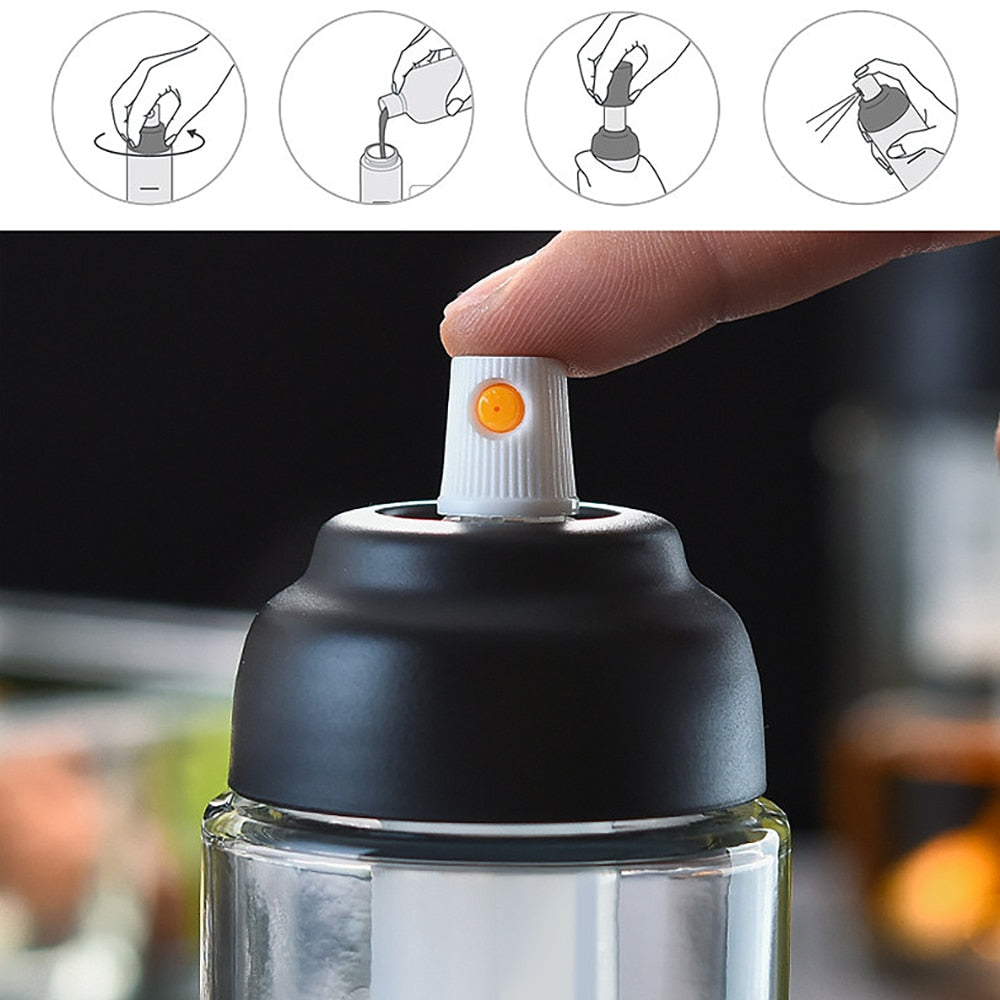 Dispenser per Spruzzatore di Olio 150ml, Dispenser per Spruzzatore di Olio per BBQ, Insalata, Pane di Cottura, Cucina, Barbecue,Pastaper BBQ, Insalata, Pane di Cottura, Cucina, Barbecue,Pasta